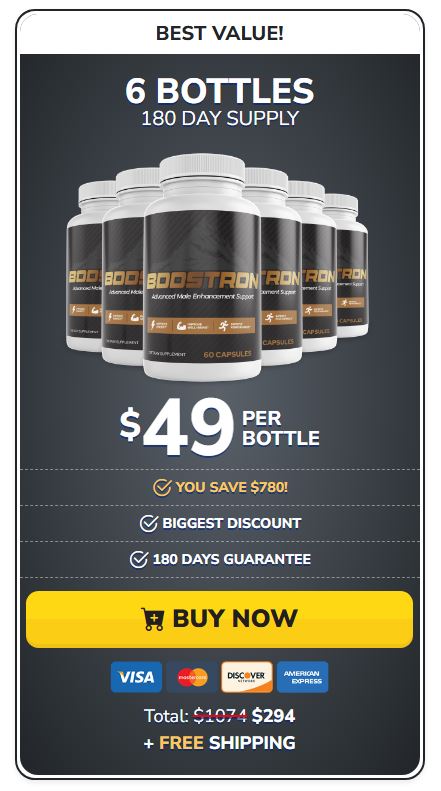 Boostron 6bottle price